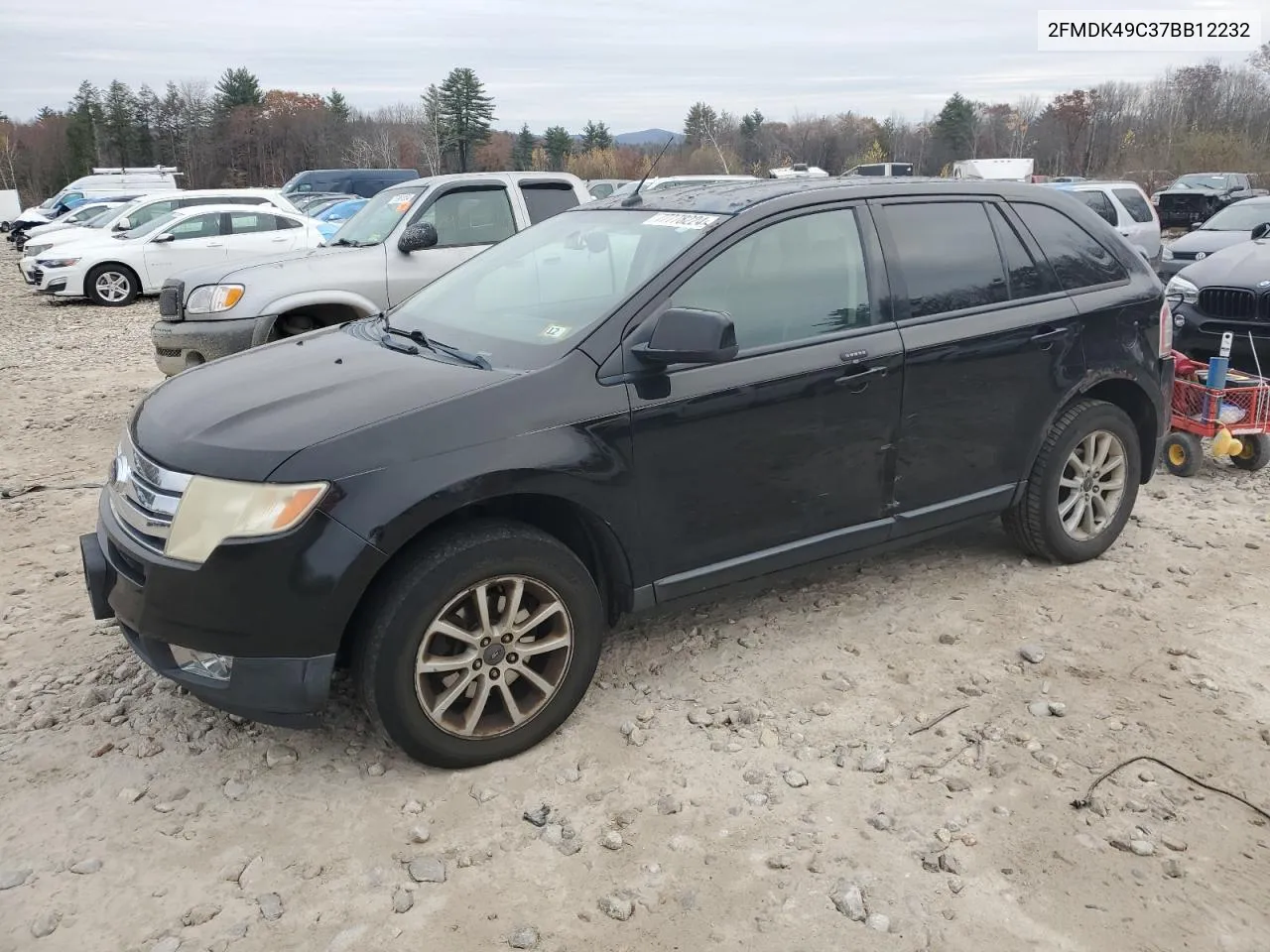 2007 Ford Edge Sel Plus VIN: 2FMDK49C37BB12232 Lot: 77778224