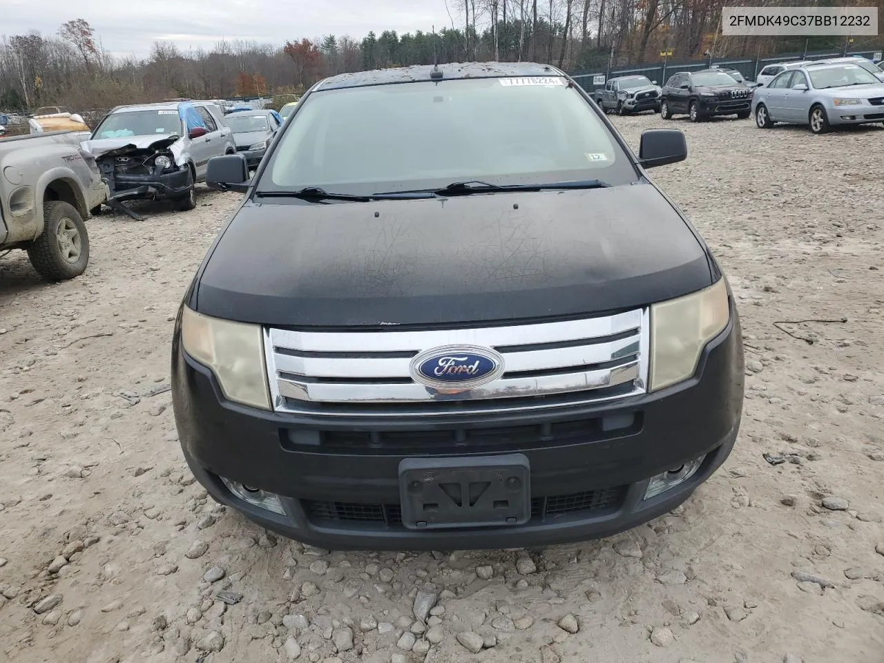 2007 Ford Edge Sel Plus VIN: 2FMDK49C37BB12232 Lot: 77778224