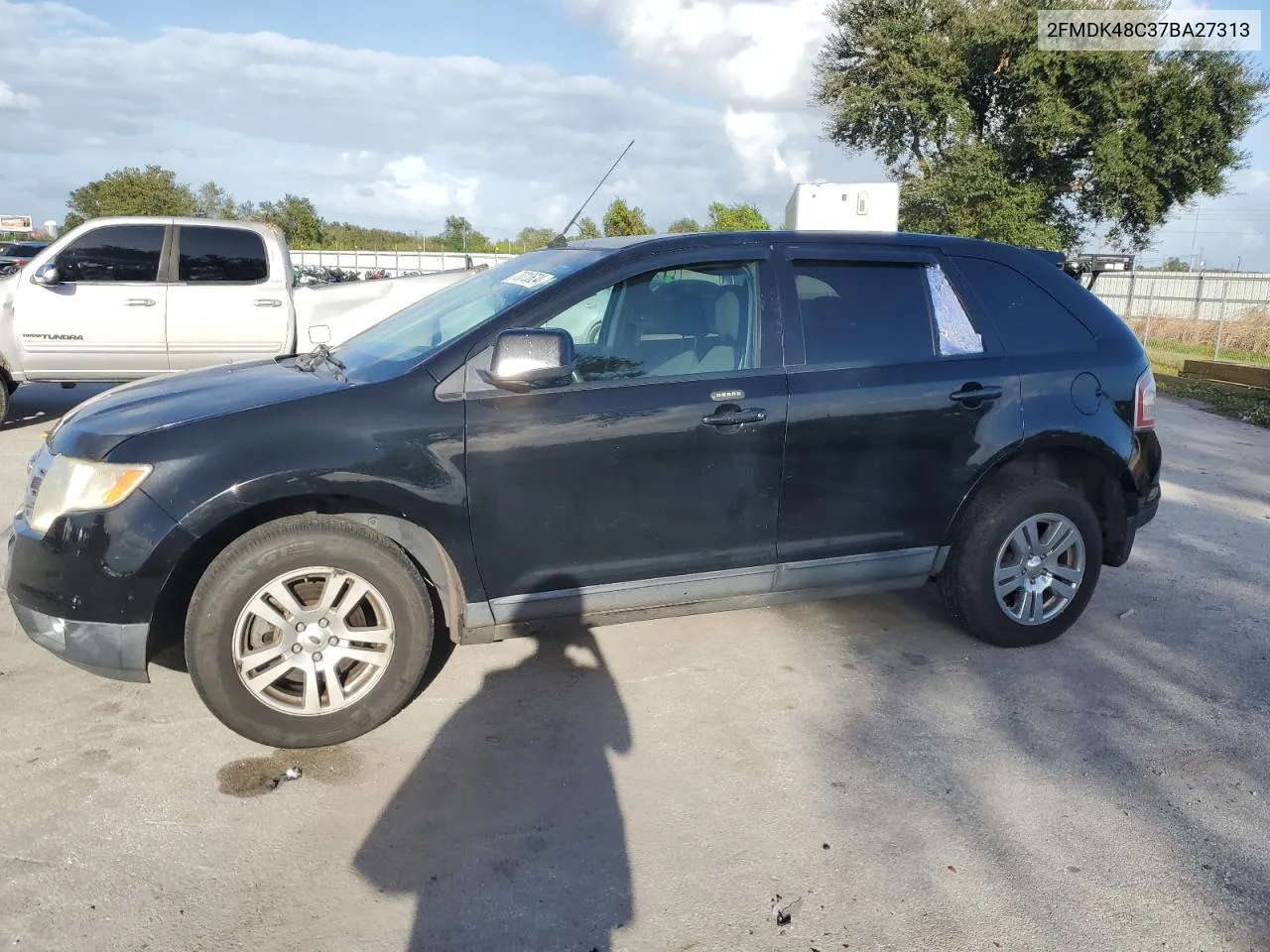 2007 Ford Edge Sel VIN: 2FMDK48C37BA27313 Lot: 78310624