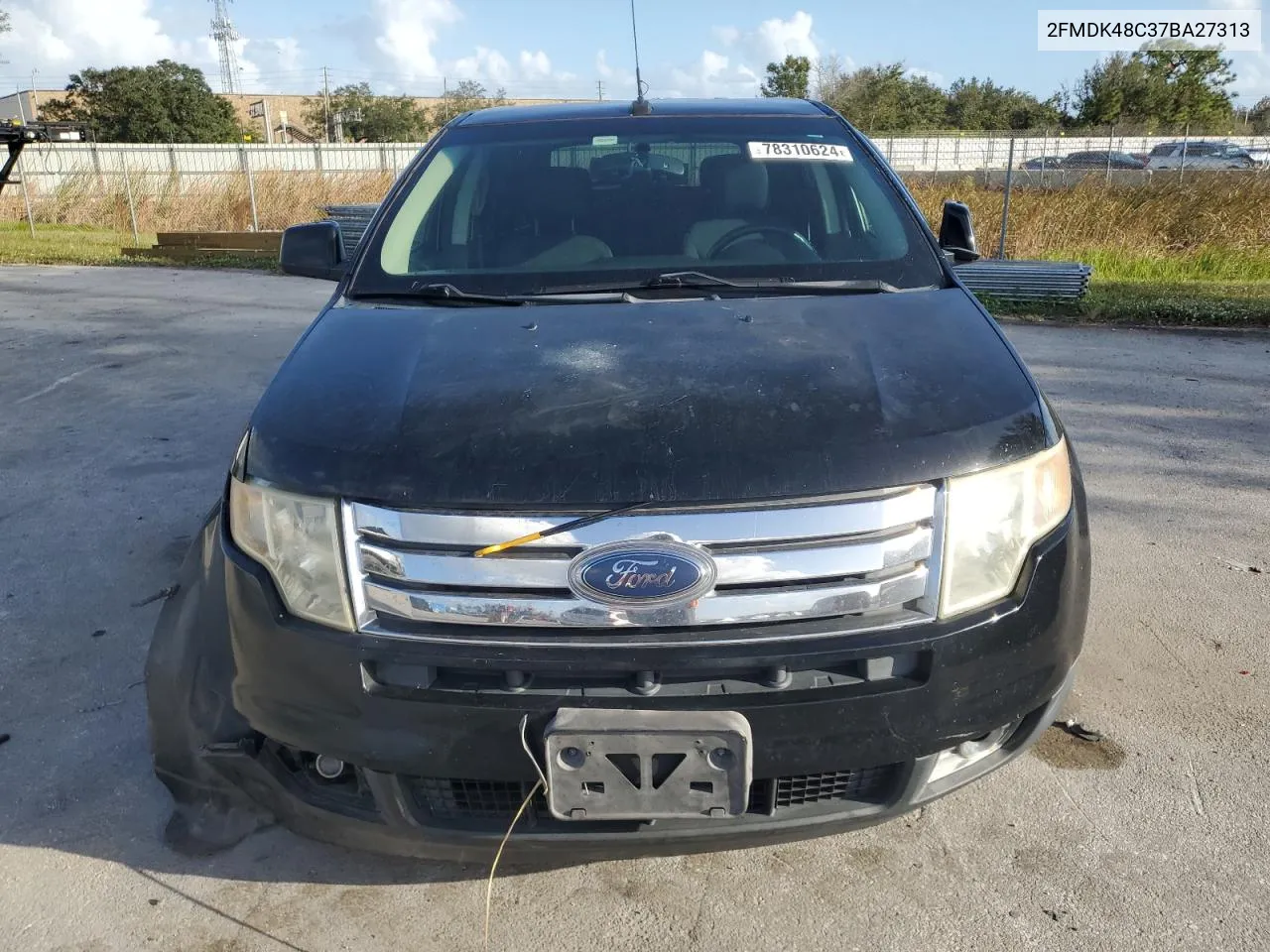 2007 Ford Edge Sel VIN: 2FMDK48C37BA27313 Lot: 78310624