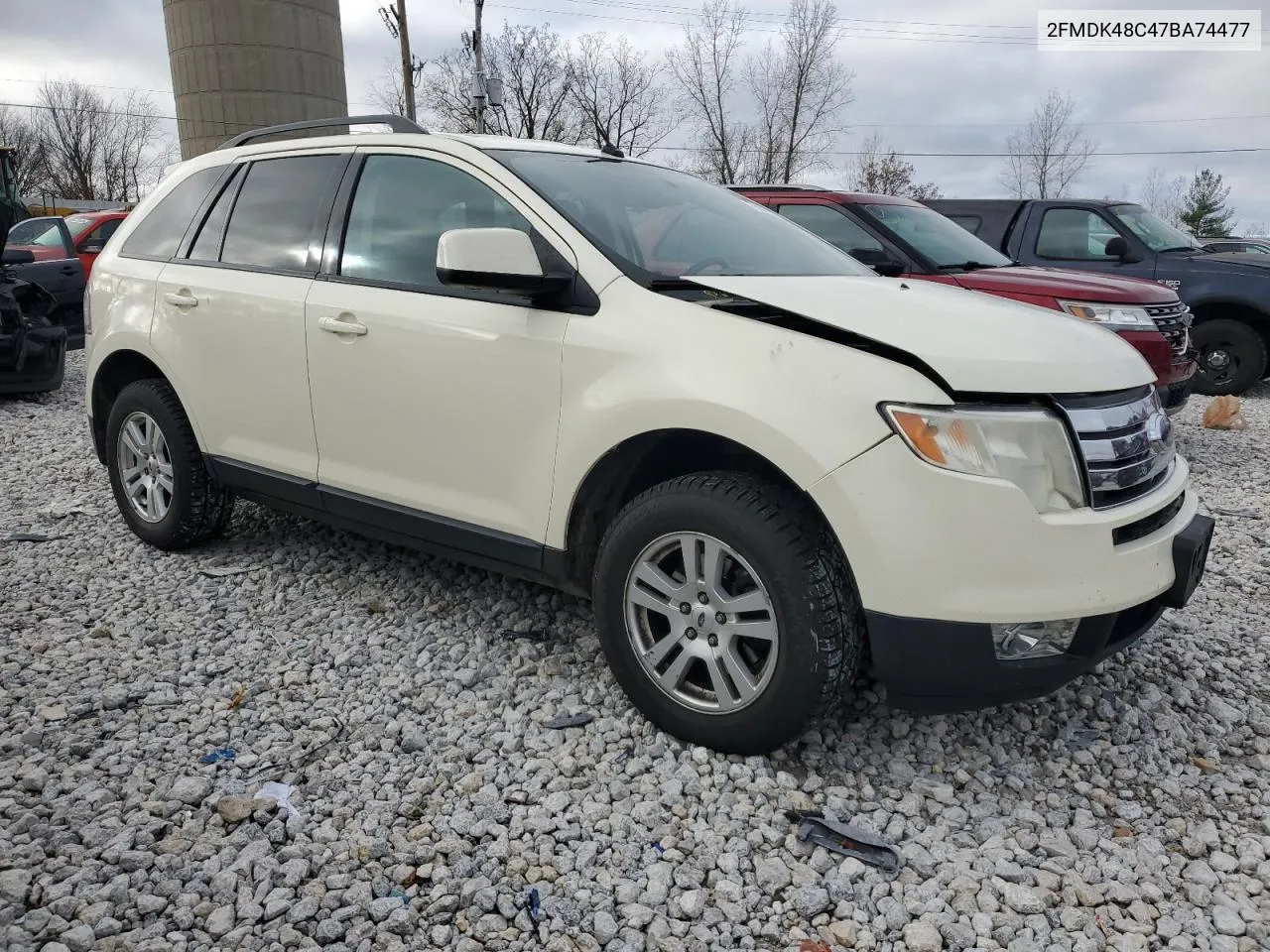 2007 Ford Edge Sel VIN: 2FMDK48C47BA74477 Lot: 78674994