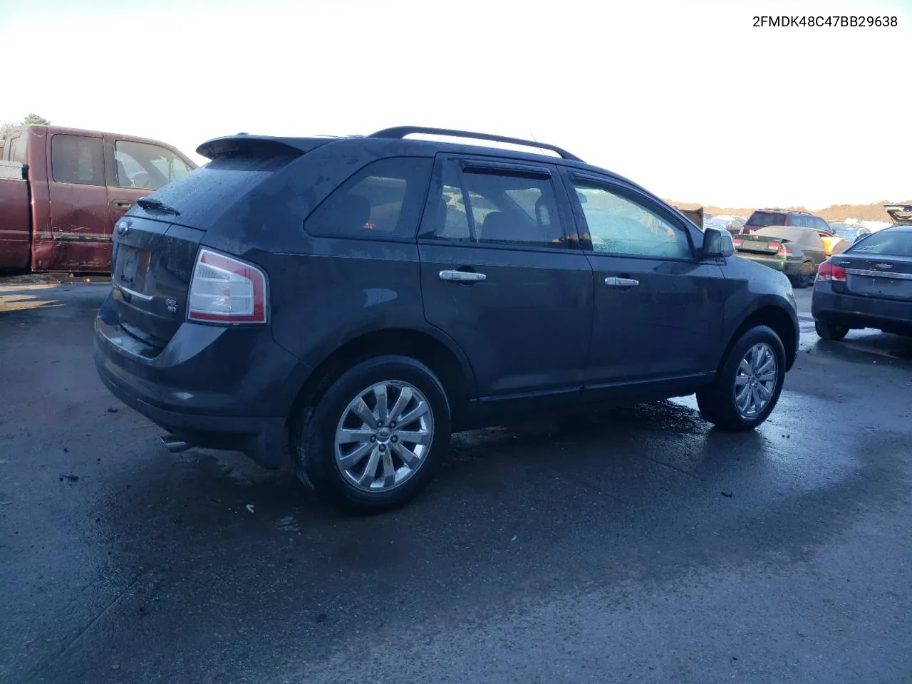 2007 Ford Edge Sel VIN: 2FMDK48C47BB29638 Lot: 79170914