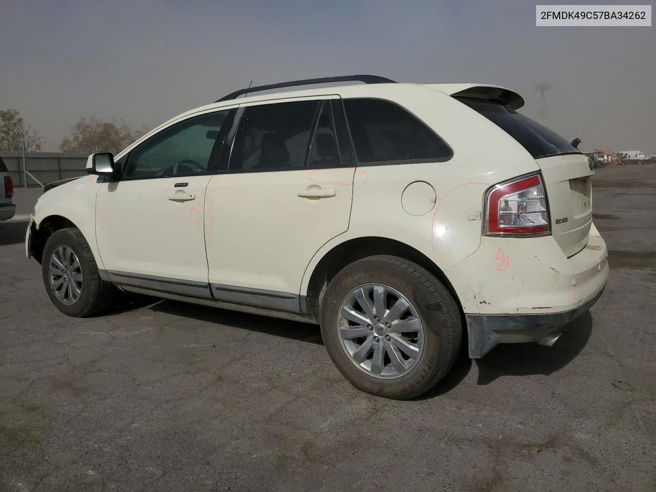 2007 Ford Edge Sel Plus VIN: 2FMDK49C57BA34262 Lot: 79311034