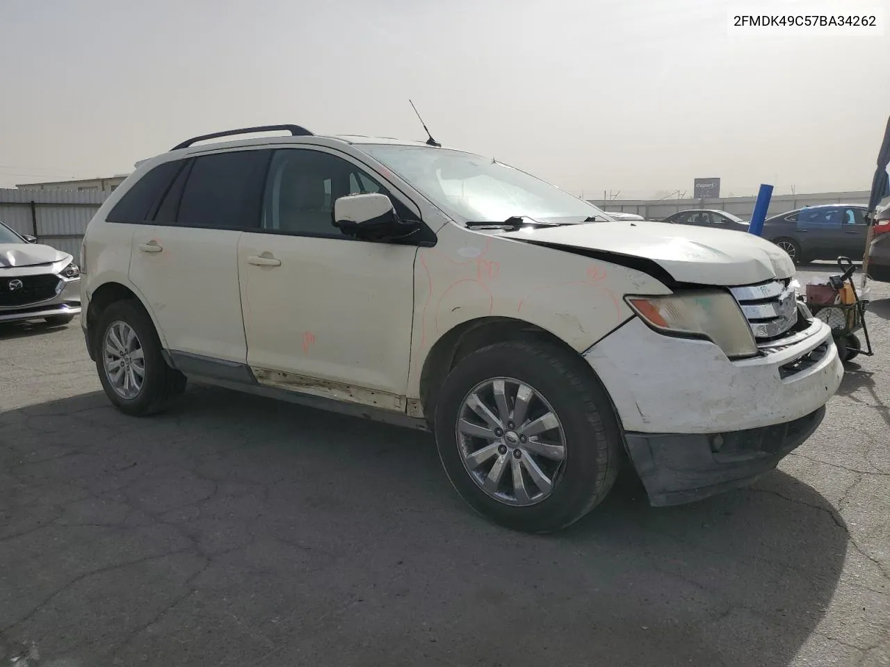 2007 Ford Edge Sel Plus VIN: 2FMDK49C57BA34262 Lot: 79311034