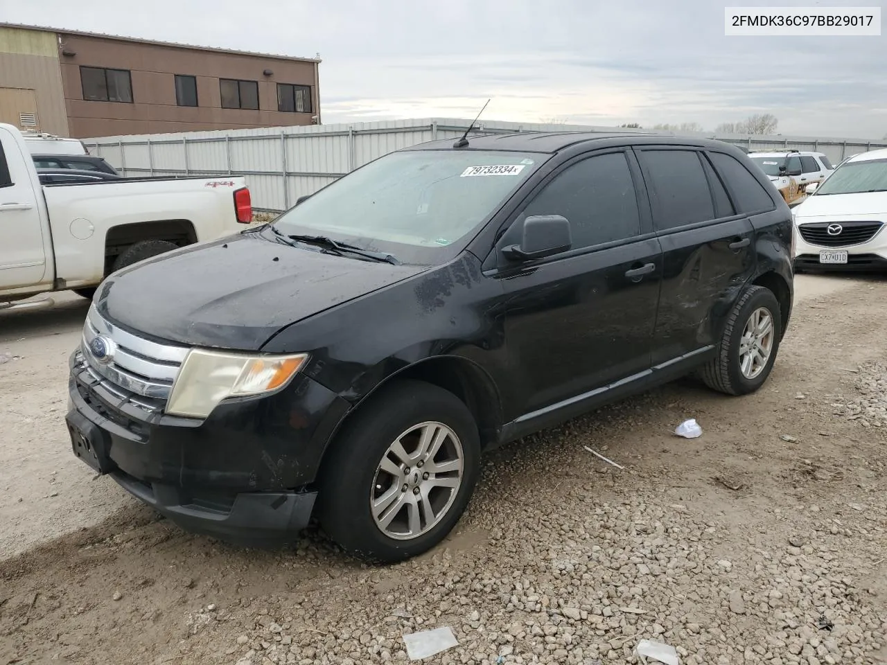 2007 Ford Edge Se VIN: 2FMDK36C97BB29017 Lot: 79732334