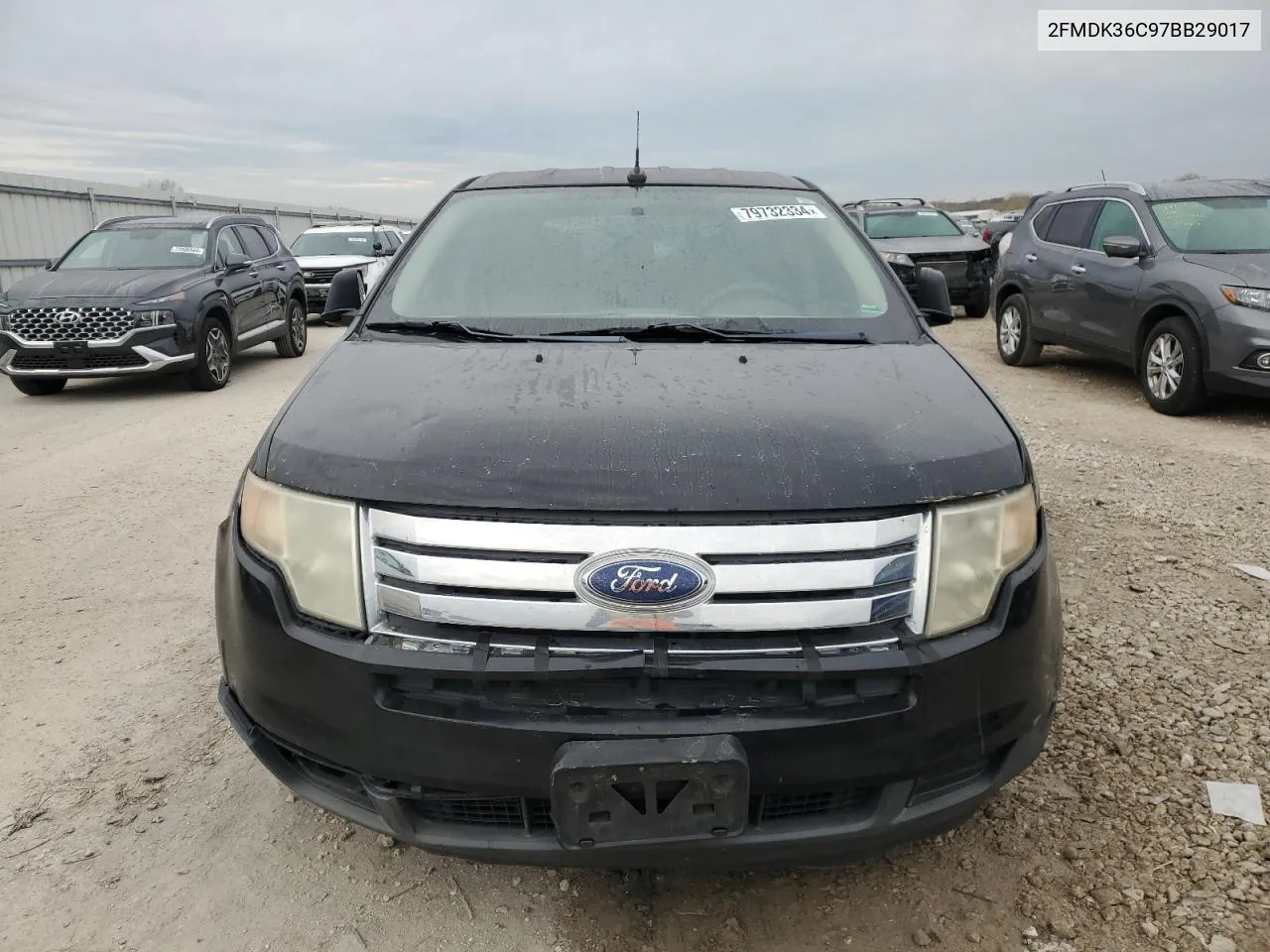 2007 Ford Edge Se VIN: 2FMDK36C97BB29017 Lot: 79732334