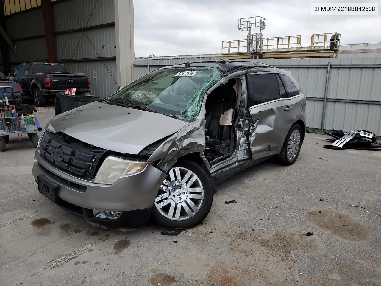 2008 Ford Edge Limited VIN: 2FMDK49C18BB42508 Lot: 50474584