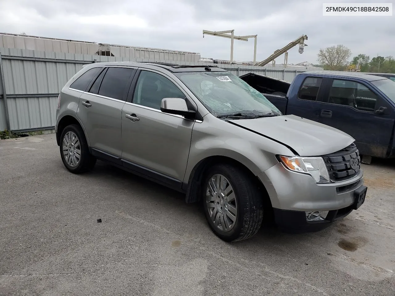 2008 Ford Edge Limited VIN: 2FMDK49C18BB42508 Lot: 50474584