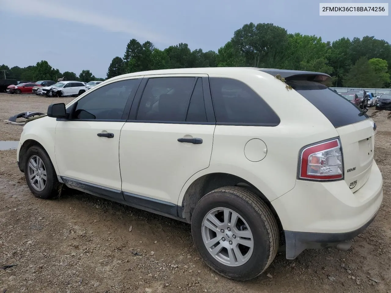 2008 Ford Edge Se VIN: 2FMDK36C18BA74256 Lot: 56126844