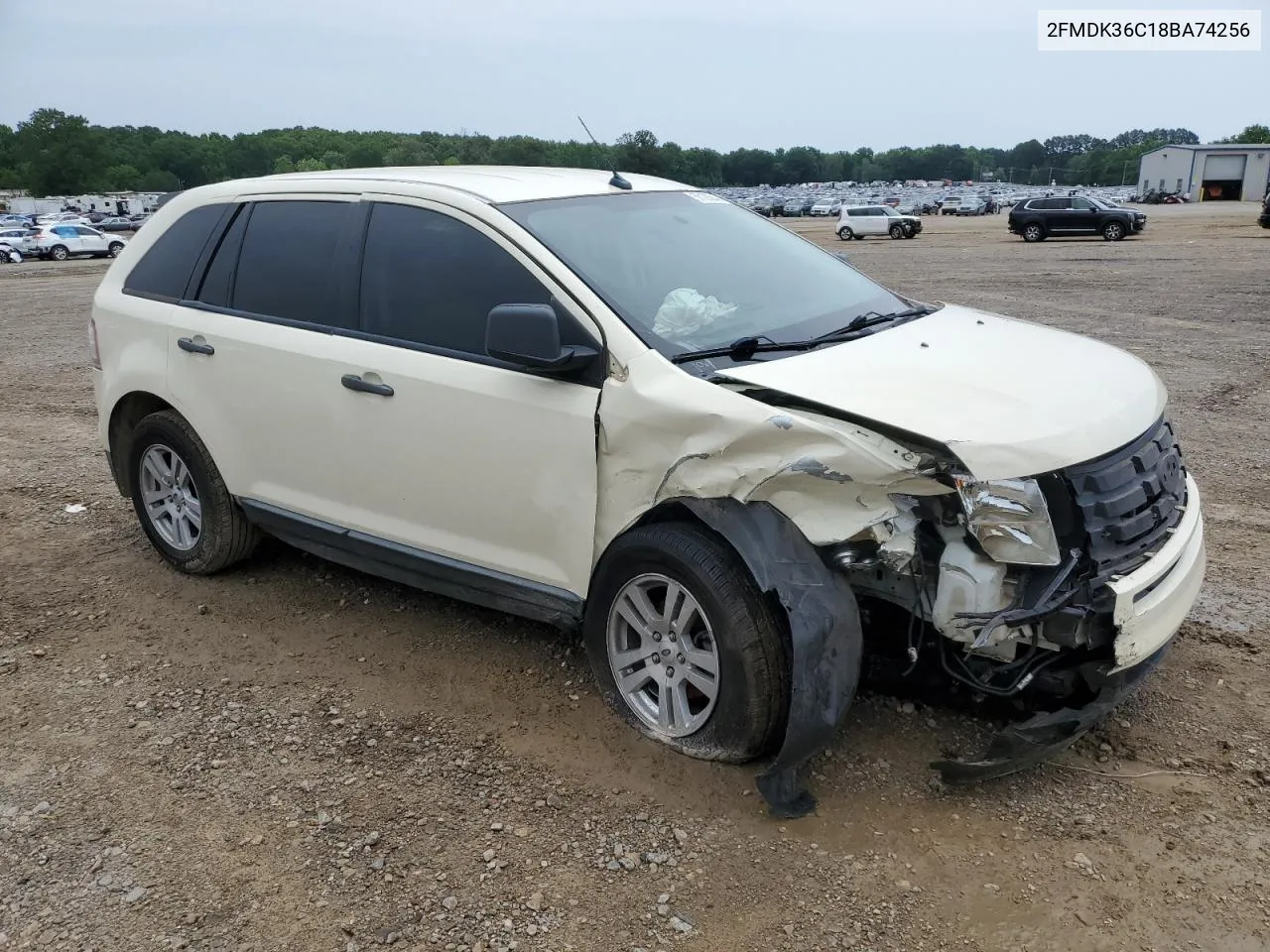 2008 Ford Edge Se VIN: 2FMDK36C18BA74256 Lot: 56126844