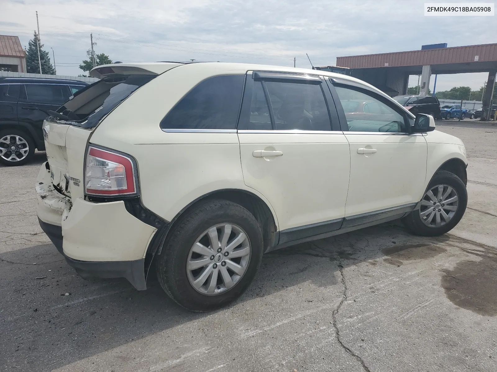 2008 Ford Edge Limited VIN: 2FMDK49C18BA05908 Lot: 60616004