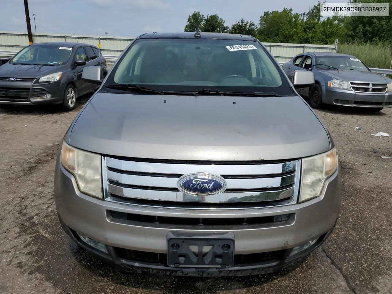 2008 Ford Edge Limited VIN: 2FMDK39C98BB38927 Lot: 65345434