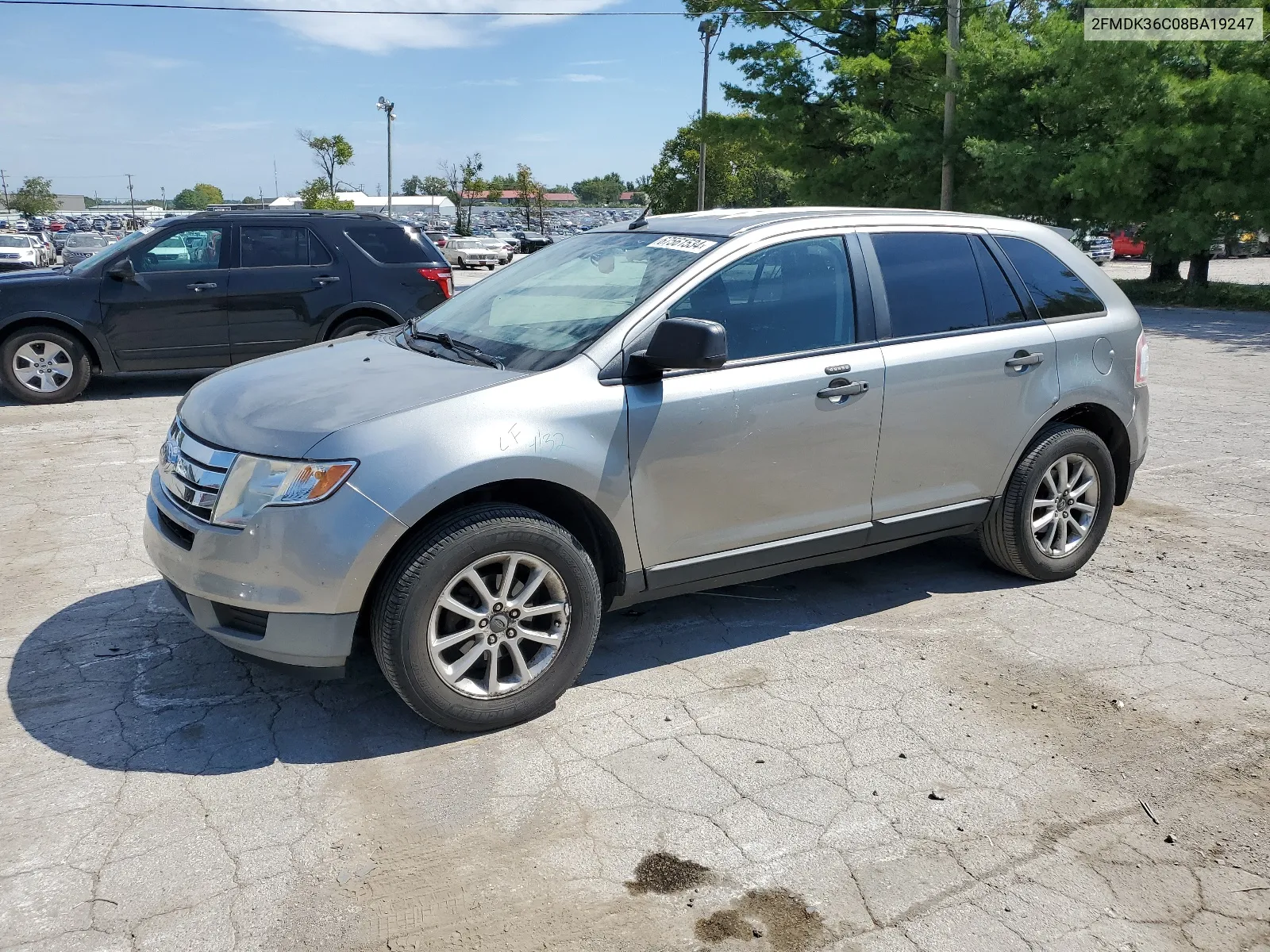 2FMDK36C08BA19247 2008 Ford Edge Se