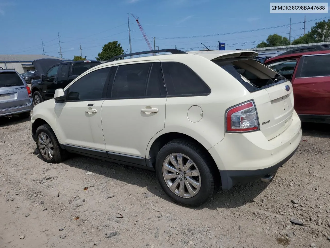 2008 Ford Edge Sel VIN: 2FMDK38C98BA47688 Lot: 68445174