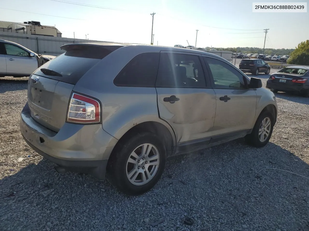 2008 Ford Edge Se VIN: 2FMDK36C88BB02439 Lot: 68895284