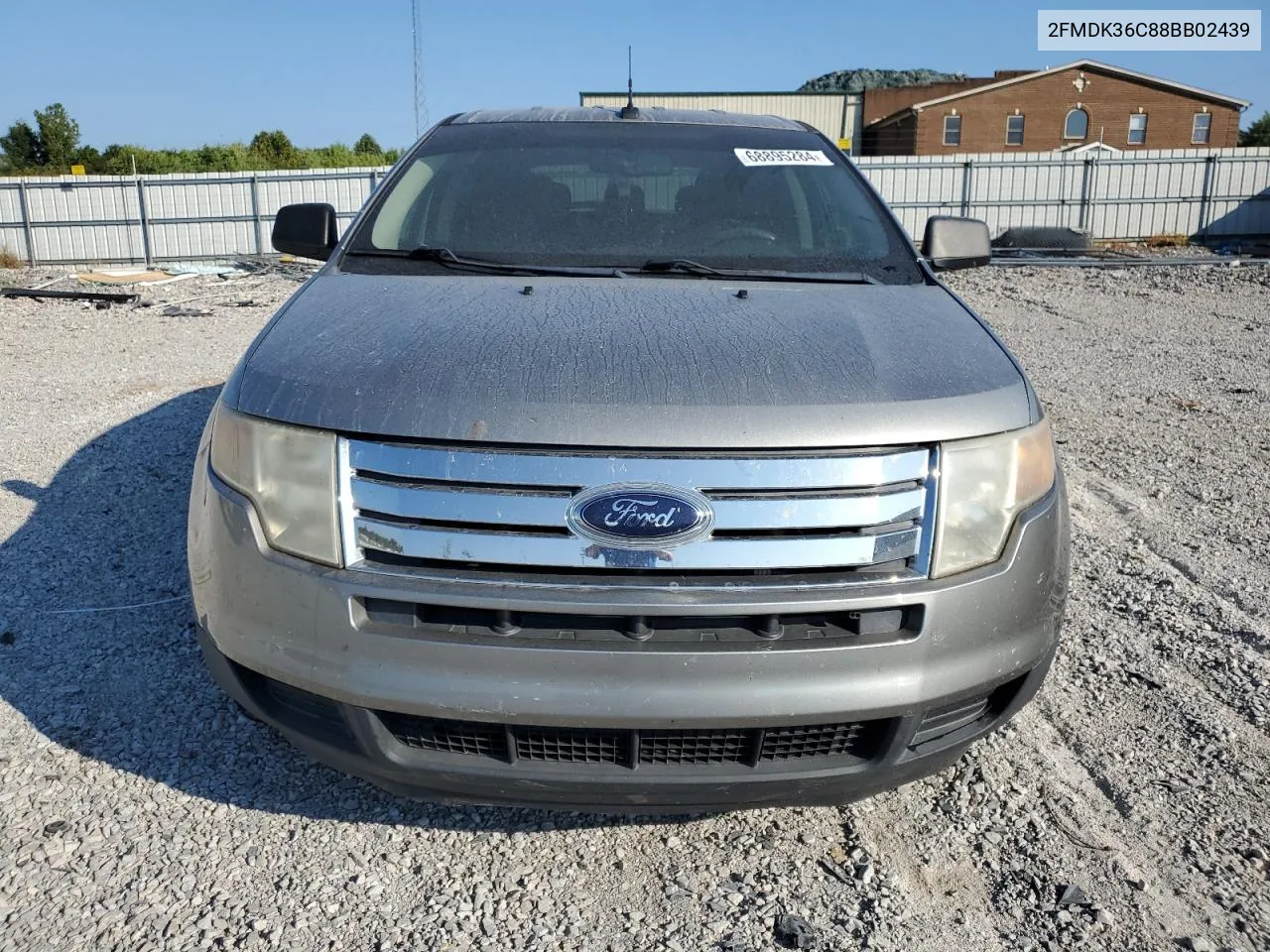 2008 Ford Edge Se VIN: 2FMDK36C88BB02439 Lot: 68895284