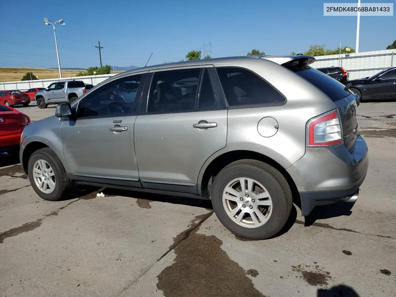 2008 Ford Edge Sel VIN: 2FMDK48C68BA81433 Lot: 69890844