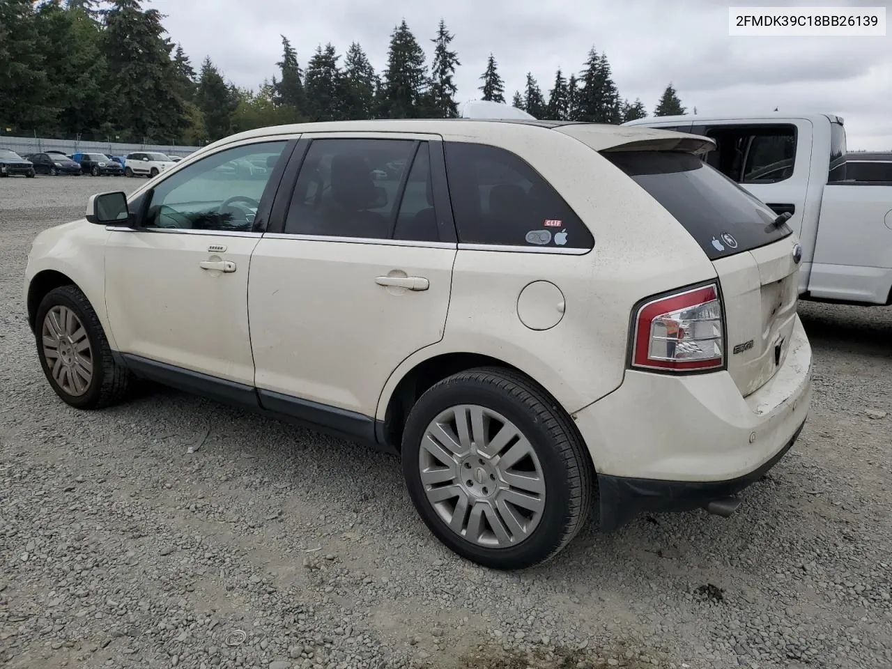 2008 Ford Edge Limited VIN: 2FMDK39C18BB26139 Lot: 69897534