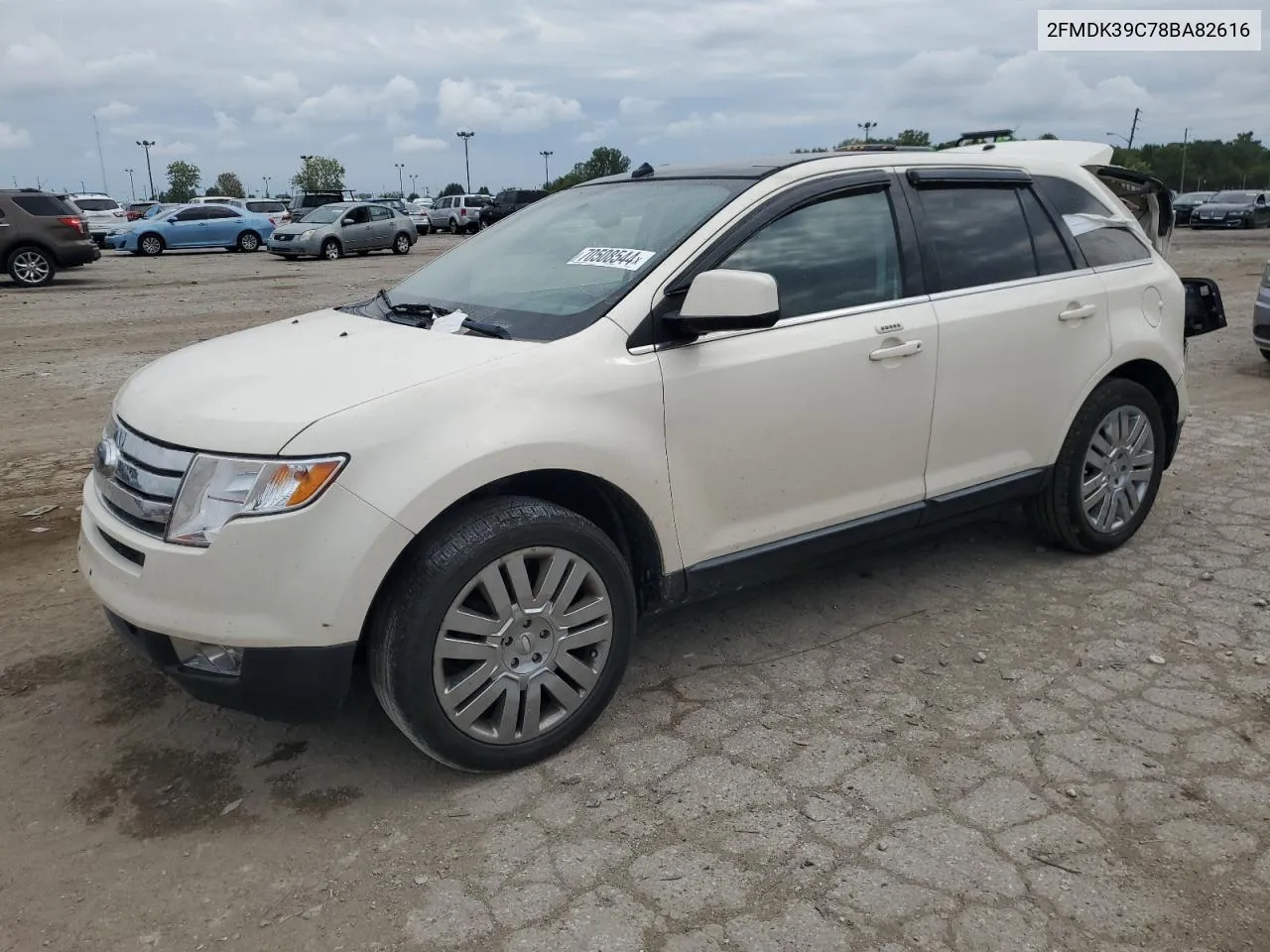 2008 Ford Edge Limited VIN: 2FMDK39C78BA82616 Lot: 70508544