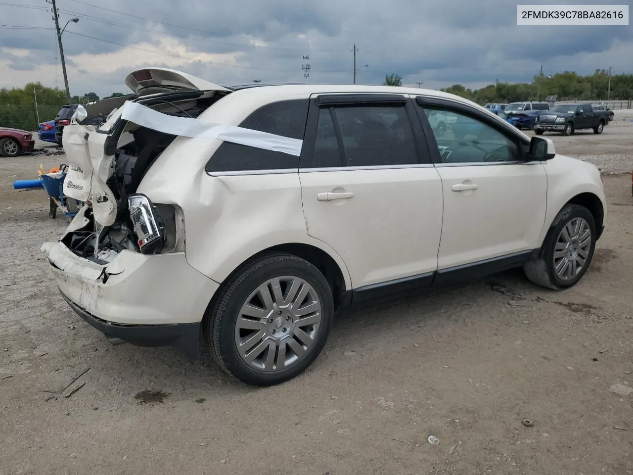 2008 Ford Edge Limited VIN: 2FMDK39C78BA82616 Lot: 70508544