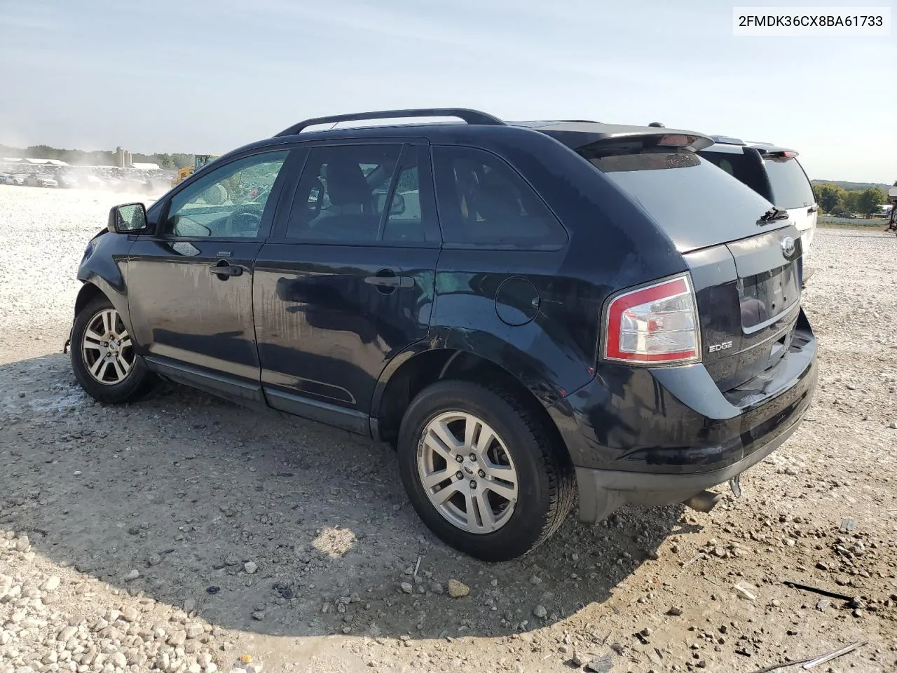 2008 Ford Edge Se VIN: 2FMDK36CX8BA61733 Lot: 70838544