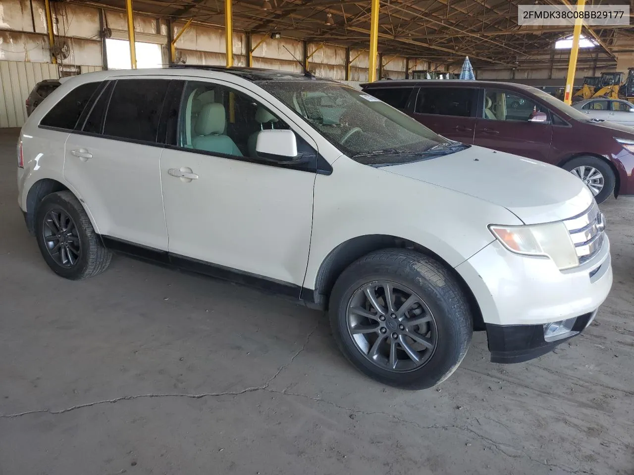 2008 Ford Edge Sel VIN: 2FMDK38C08BB29177 Lot: 71071604