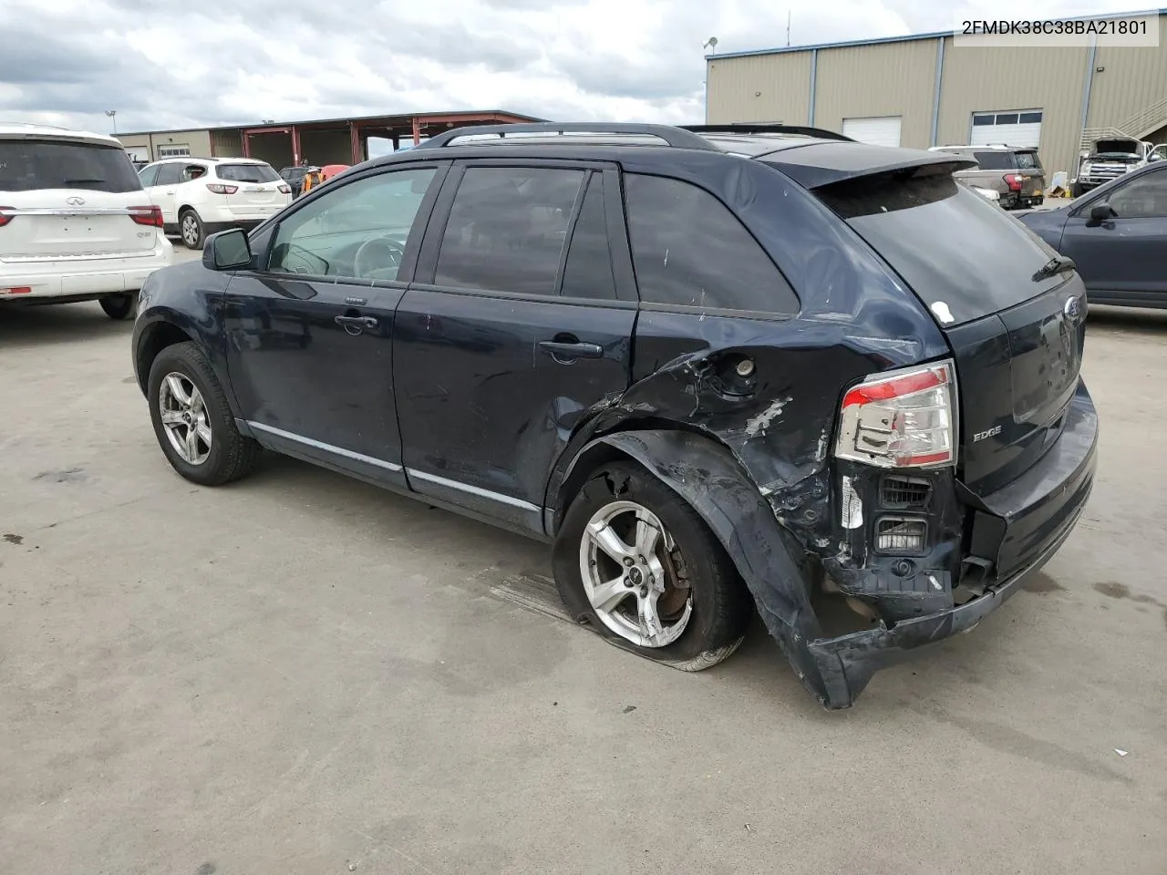 2008 Ford Edge Sel VIN: 2FMDK38C38BA21801 Lot: 71261294