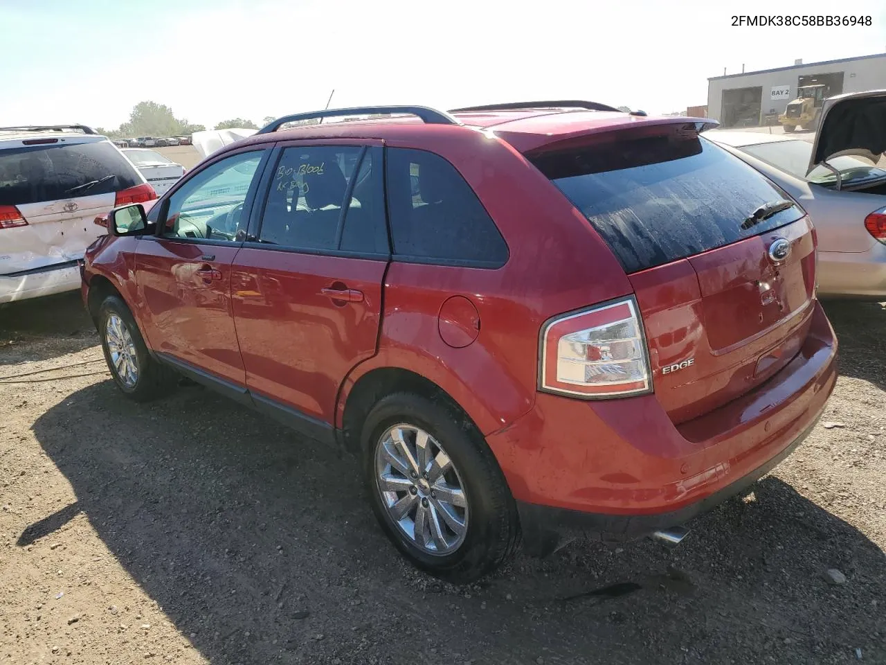 2FMDK38C58BB36948 2008 Ford Edge Sel