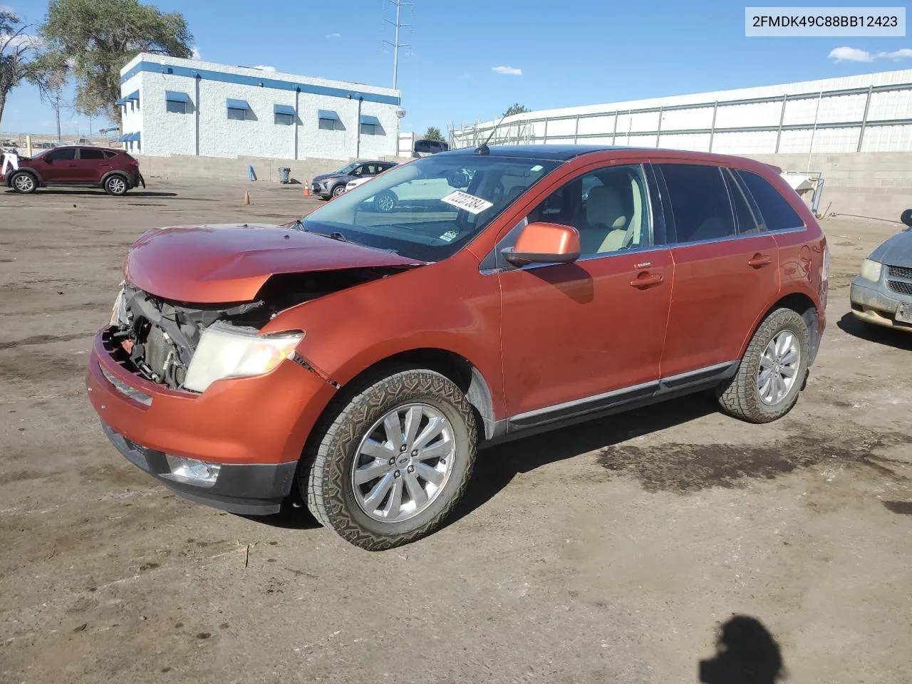 2008 Ford Edge Limited VIN: 2FMDK49C88BB12423 Lot: 72237384