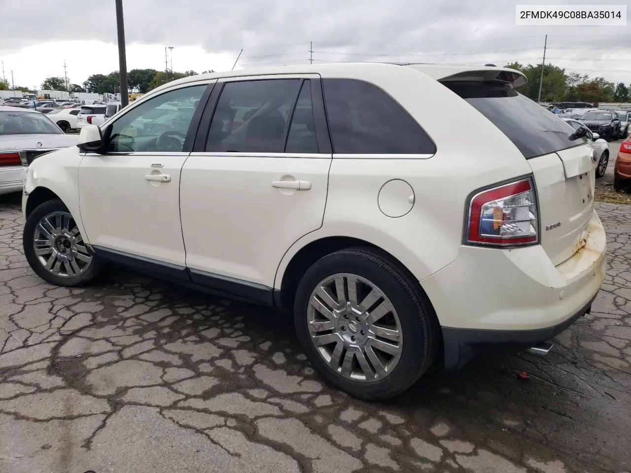 2008 Ford Edge Limited VIN: 2FMDK49C08BA35014 Lot: 72549444