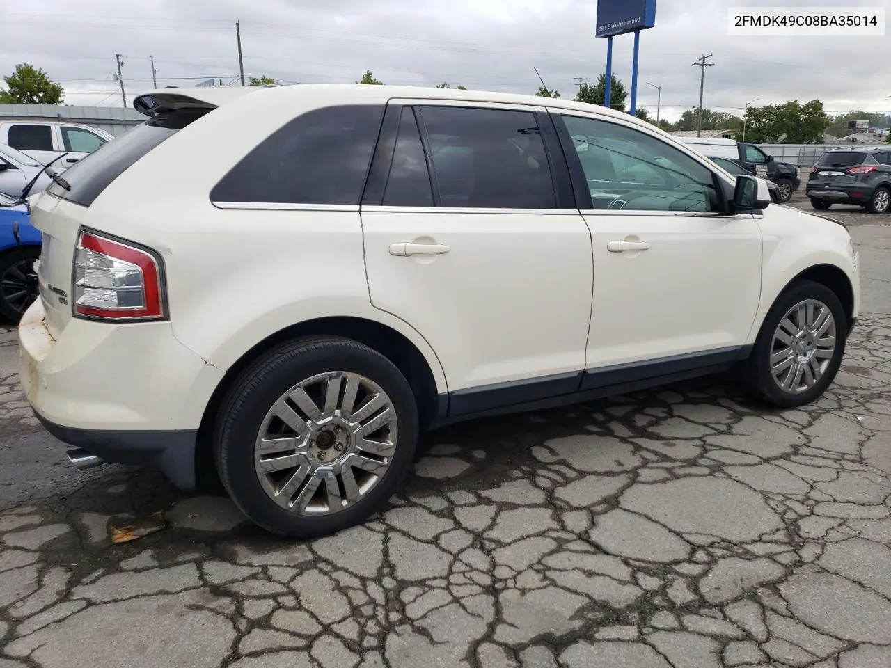 2008 Ford Edge Limited VIN: 2FMDK49C08BA35014 Lot: 72549444