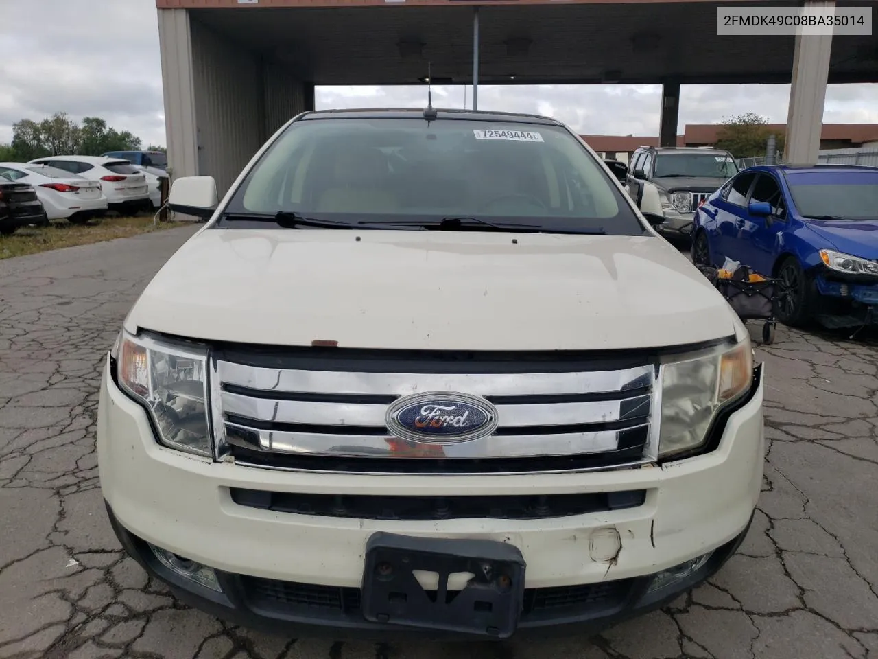 2008 Ford Edge Limited VIN: 2FMDK49C08BA35014 Lot: 72549444