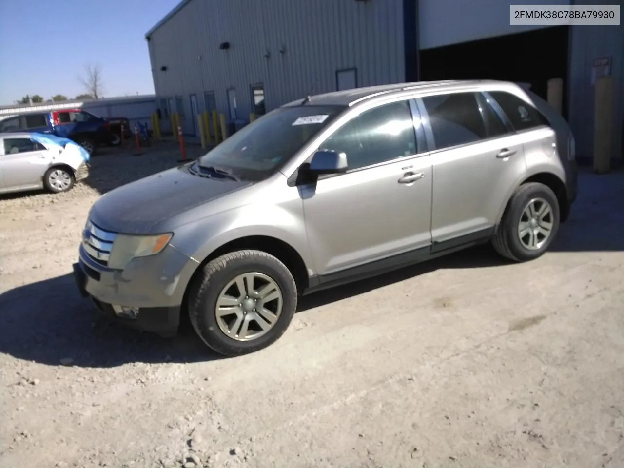 2008 Ford Edge Sel VIN: 2FMDK38C78BA79930 Lot: 72919314