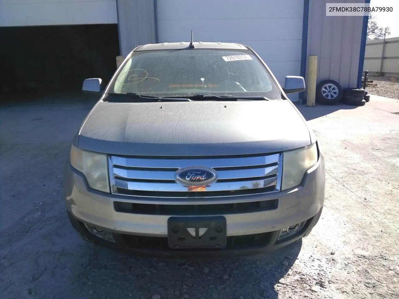 2008 Ford Edge Sel VIN: 2FMDK38C78BA79930 Lot: 72919314