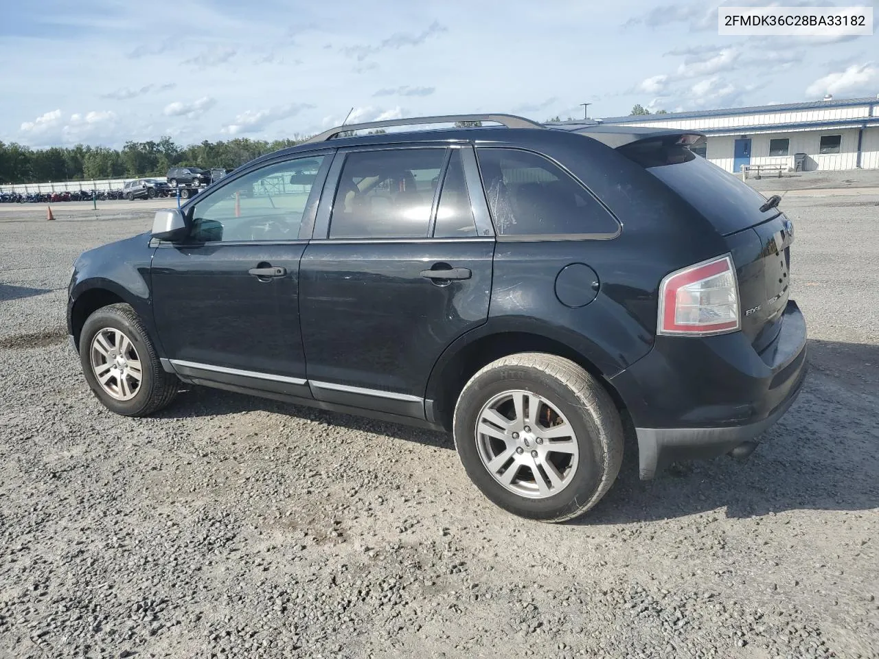 2008 Ford Edge Se VIN: 2FMDK36C28BA33182 Lot: 73143694