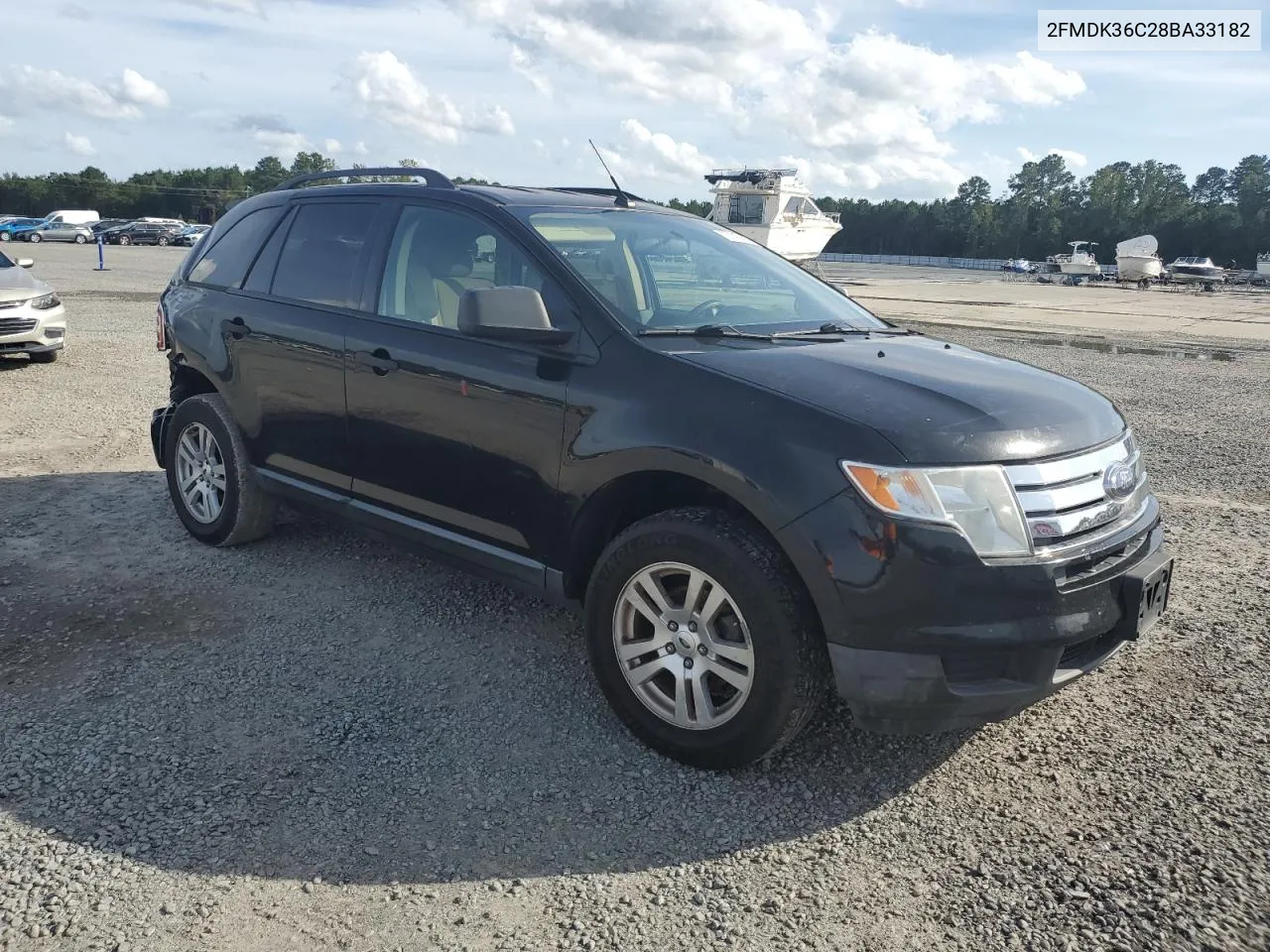 2008 Ford Edge Se VIN: 2FMDK36C28BA33182 Lot: 73143694