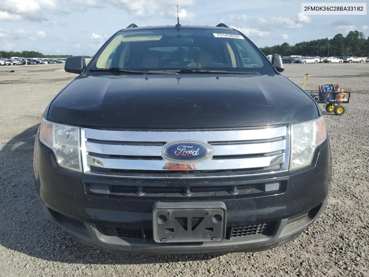 2008 Ford Edge Se VIN: 2FMDK36C28BA33182 Lot: 73143694