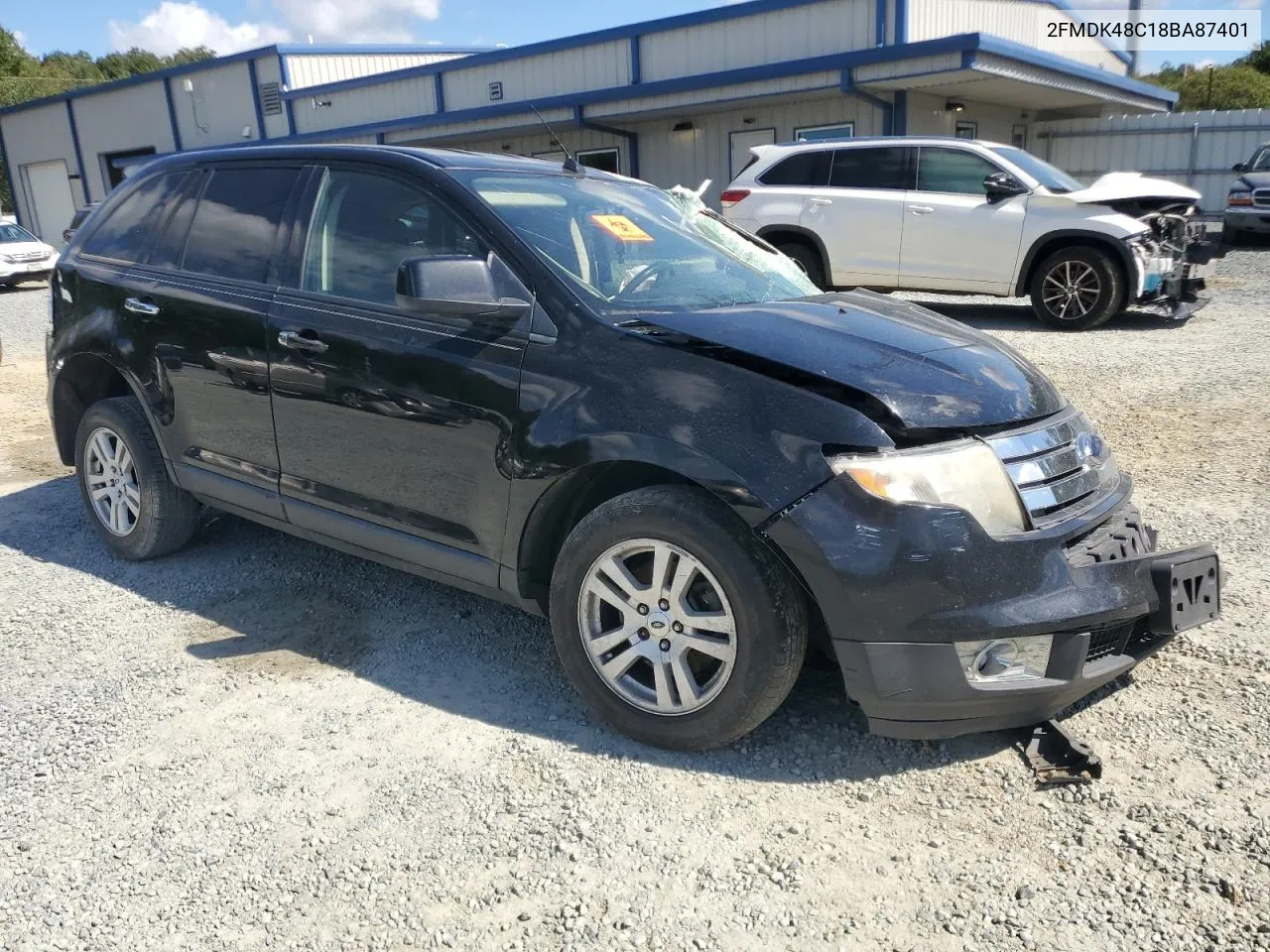 2008 Ford Edge Sel VIN: 2FMDK48C18BA87401 Lot: 73149734