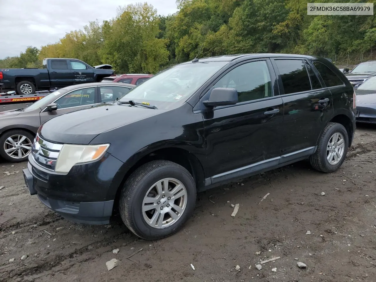 2008 Ford Edge Se VIN: 2FMDK36C58BA69979 Lot: 73316364