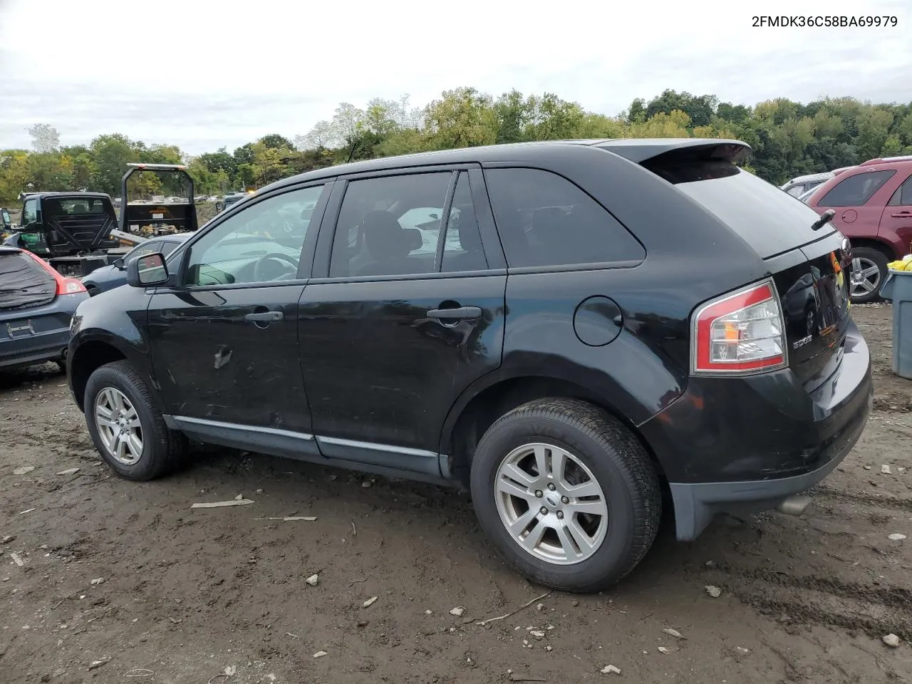 2008 Ford Edge Se VIN: 2FMDK36C58BA69979 Lot: 73316364