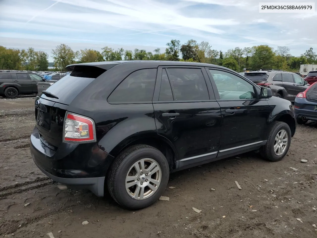 2008 Ford Edge Se VIN: 2FMDK36C58BA69979 Lot: 73316364