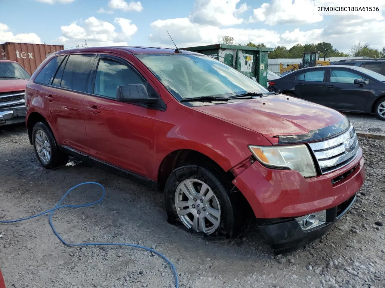 2008 Ford Edge Sel VIN: 2FMDK38C18BA61536 Lot: 73676564