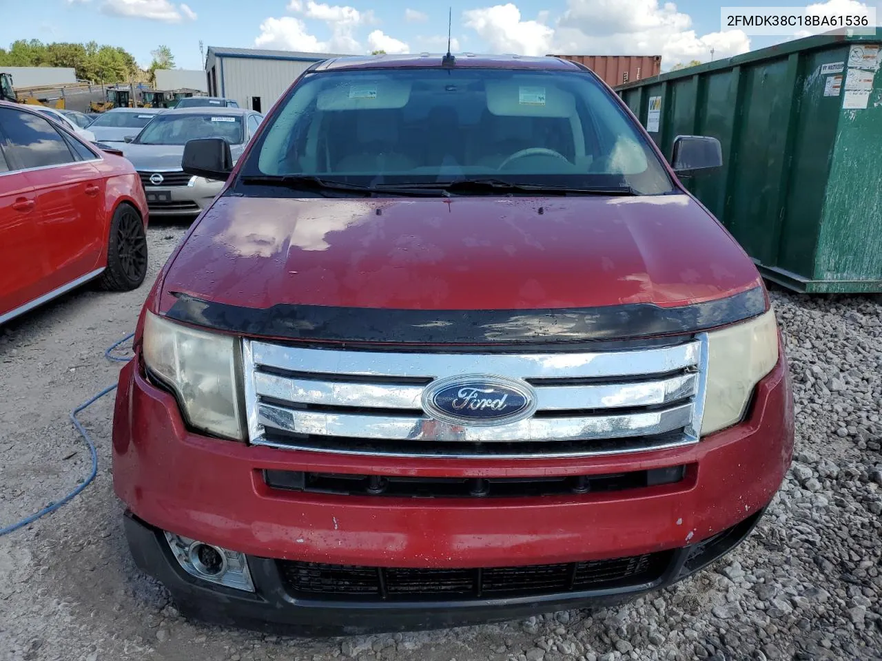 2008 Ford Edge Sel VIN: 2FMDK38C18BA61536 Lot: 73676564