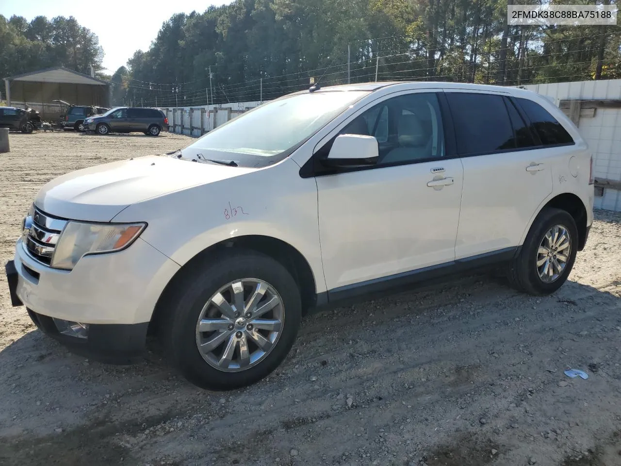 2008 Ford Edge Sel VIN: 2FMDK38C88BA75188 Lot: 73743894