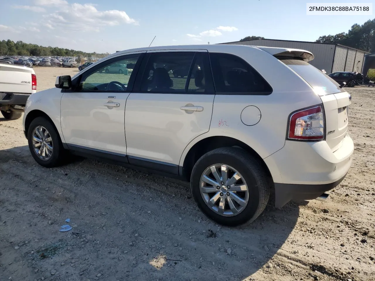 2008 Ford Edge Sel VIN: 2FMDK38C88BA75188 Lot: 73743894