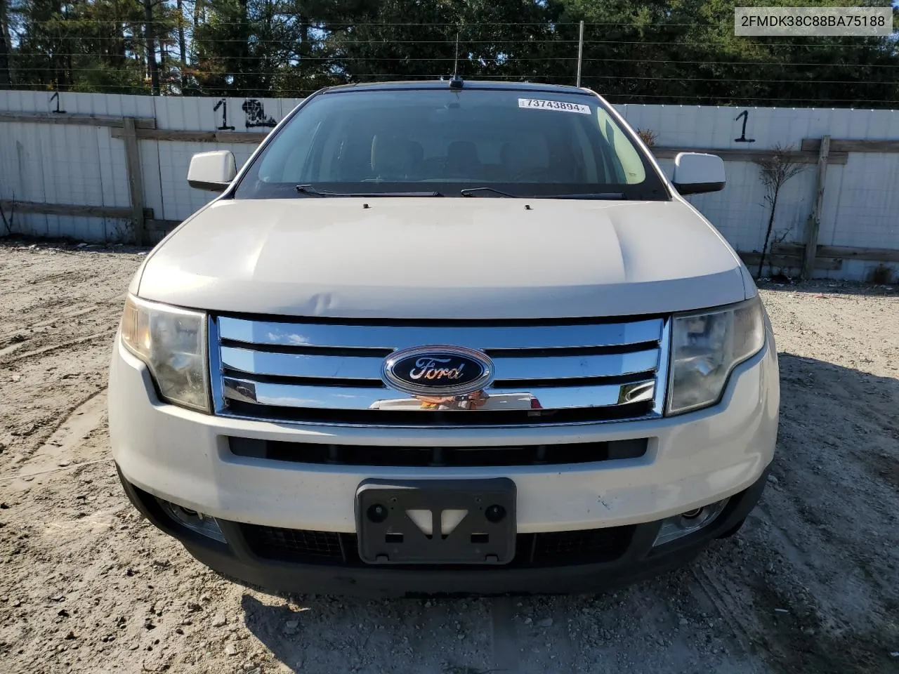 2FMDK38C88BA75188 2008 Ford Edge Sel