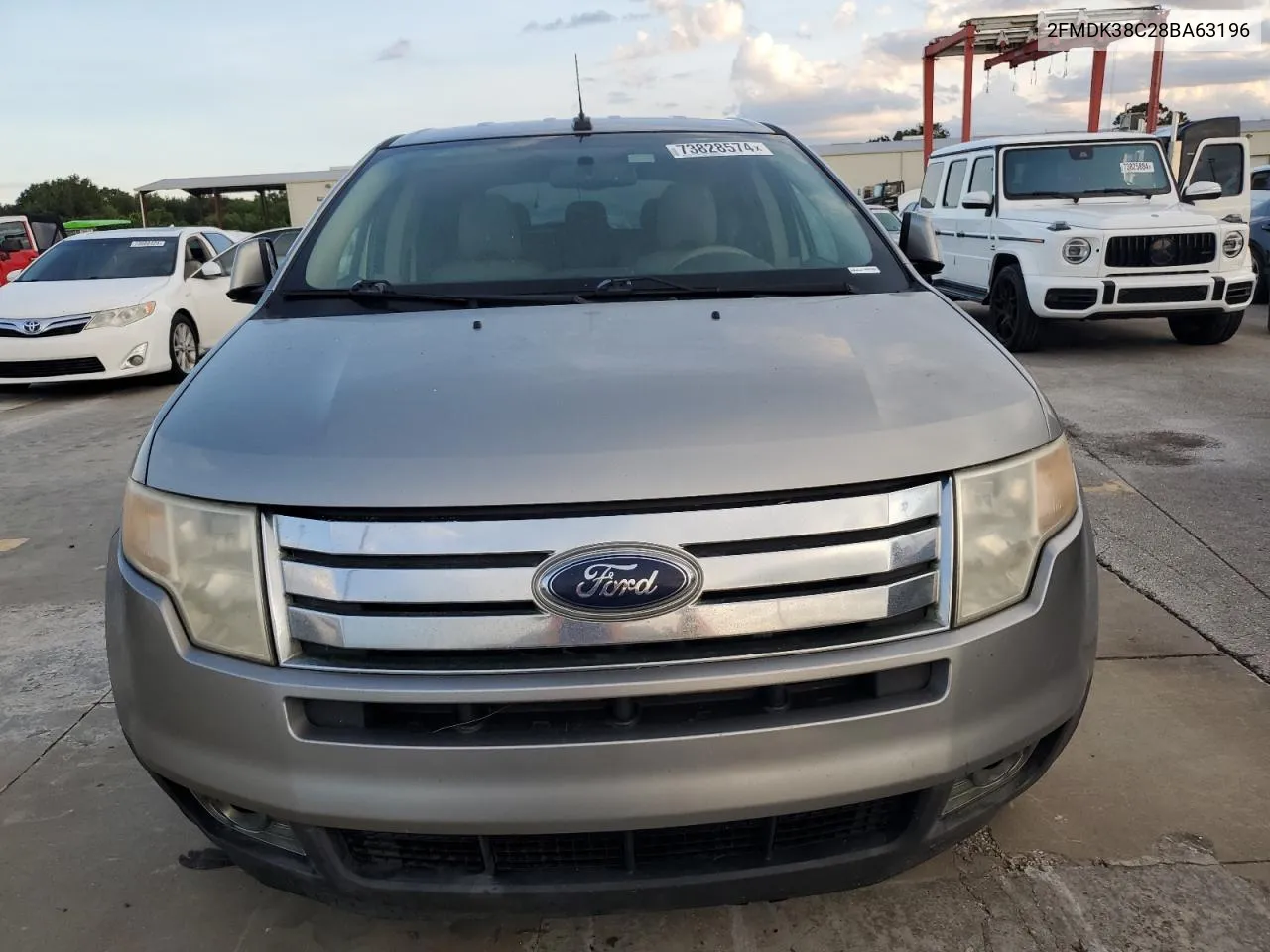 2008 Ford Edge Sel VIN: 2FMDK38C28BA63196 Lot: 73828574