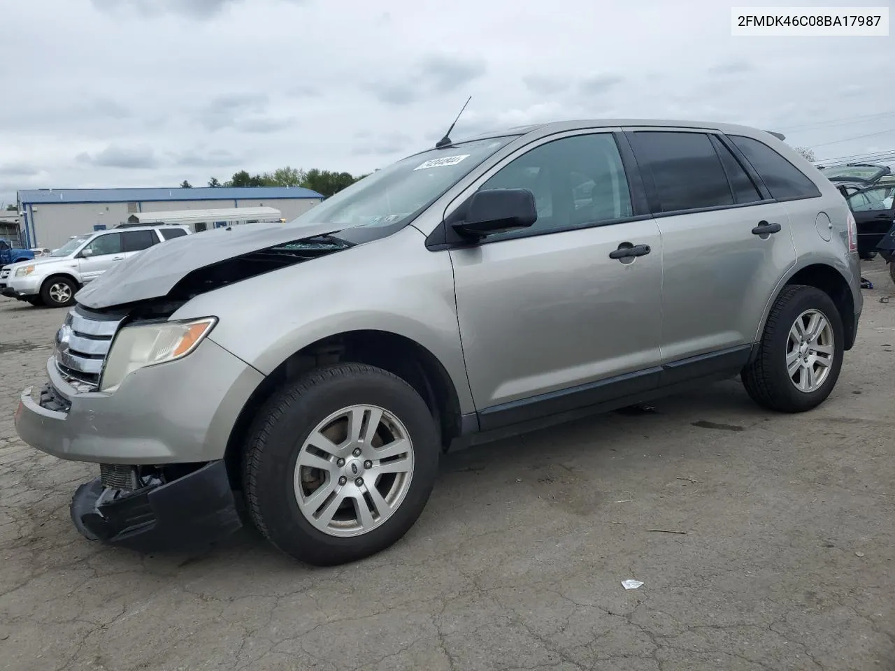 2FMDK46C08BA17987 2008 Ford Edge Se