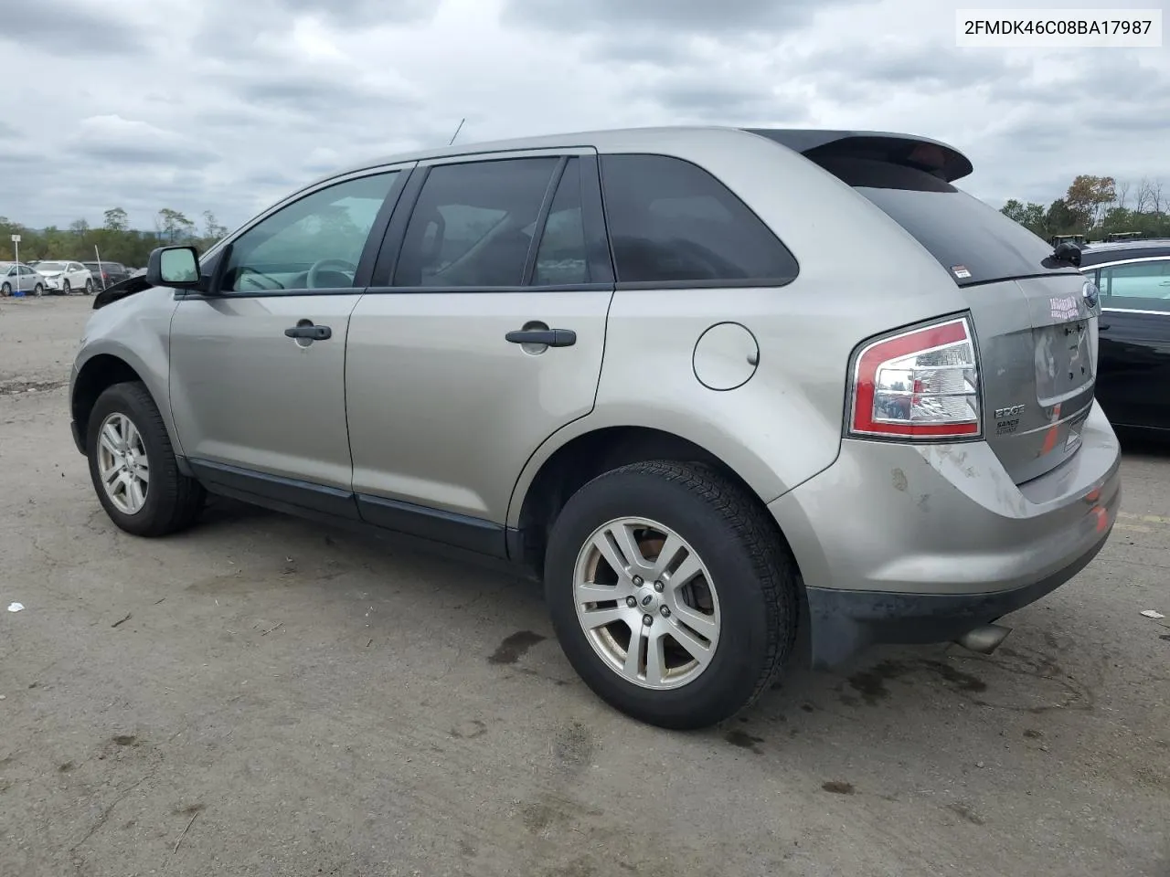 2FMDK46C08BA17987 2008 Ford Edge Se