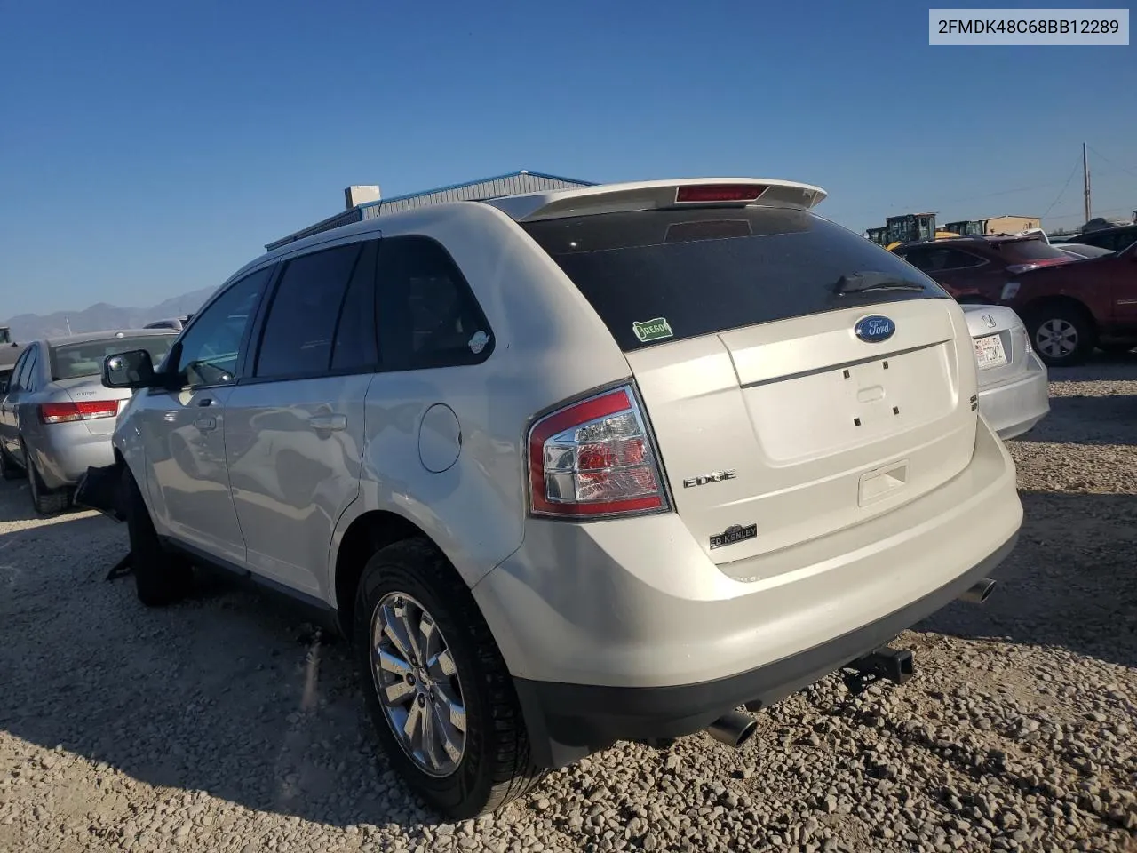 2008 Ford Edge Sel VIN: 2FMDK48C68BB12289 Lot: 74670164